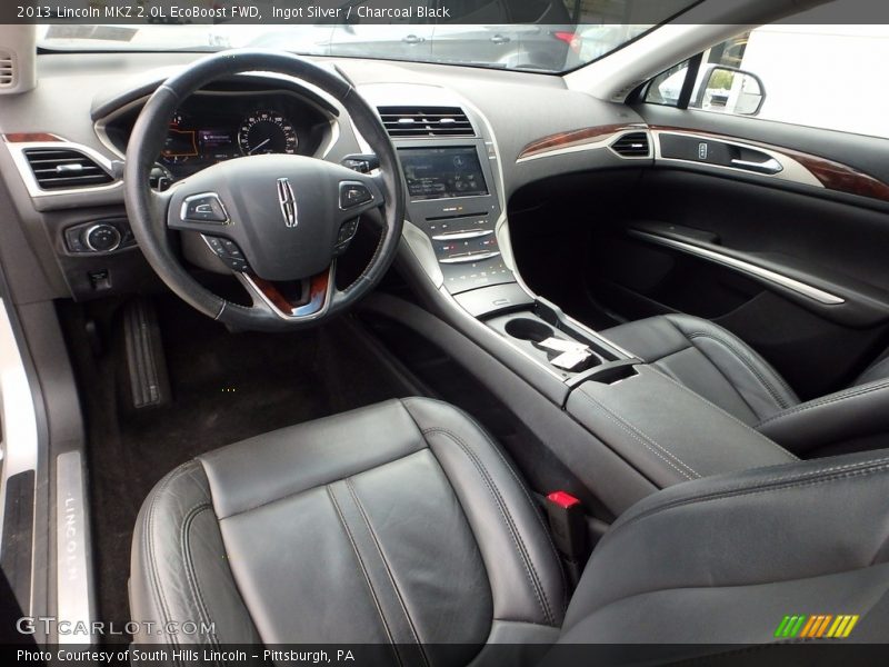 Ingot Silver / Charcoal Black 2013 Lincoln MKZ 2.0L EcoBoost FWD