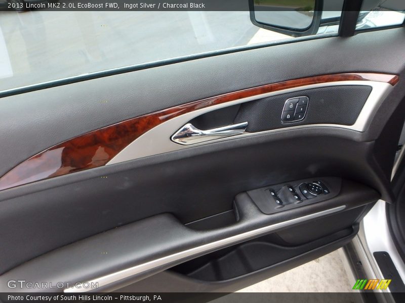 Ingot Silver / Charcoal Black 2013 Lincoln MKZ 2.0L EcoBoost FWD