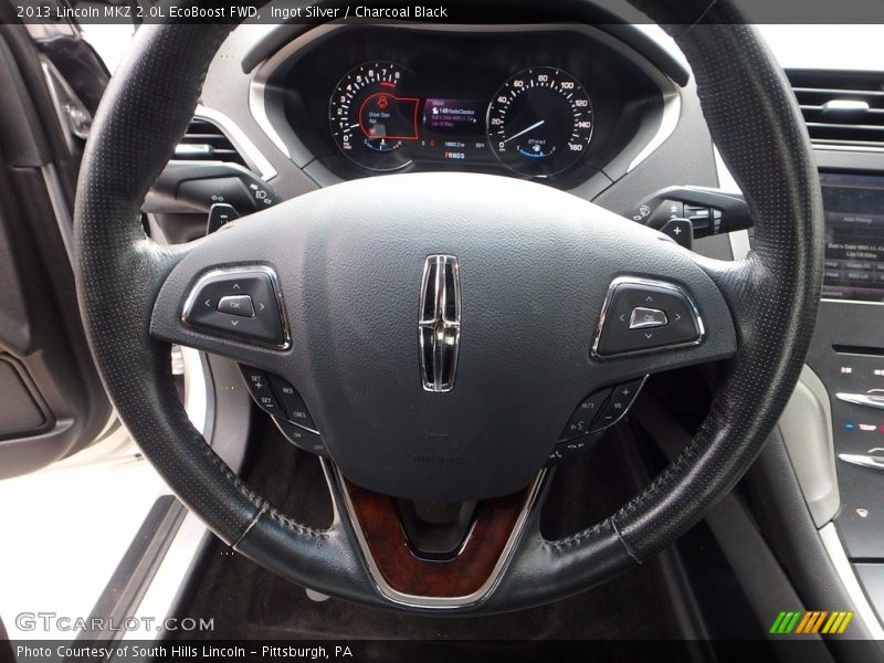 Ingot Silver / Charcoal Black 2013 Lincoln MKZ 2.0L EcoBoost FWD