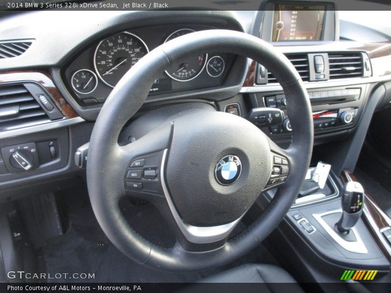 Jet Black / Black 2014 BMW 3 Series 328i xDrive Sedan