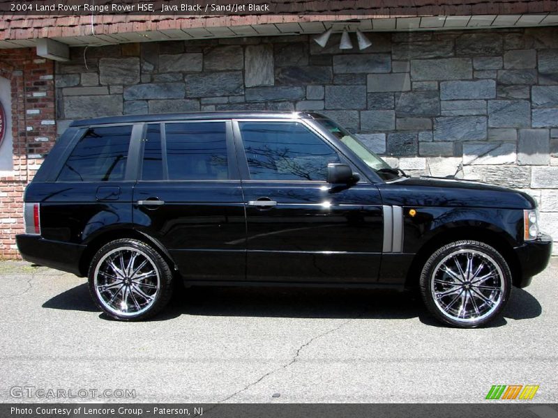 Java Black / Sand/Jet Black 2004 Land Rover Range Rover HSE