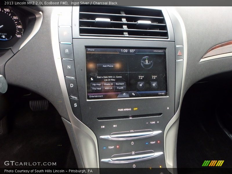 Ingot Silver / Charcoal Black 2013 Lincoln MKZ 2.0L EcoBoost FWD