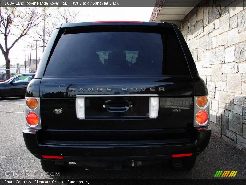Java Black / Sand/Jet Black 2004 Land Rover Range Rover HSE
