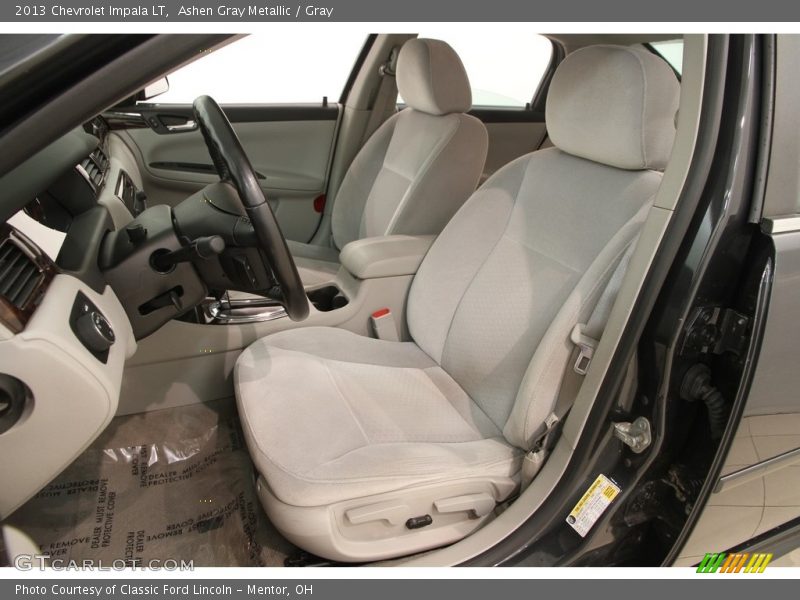 Ashen Gray Metallic / Gray 2013 Chevrolet Impala LT