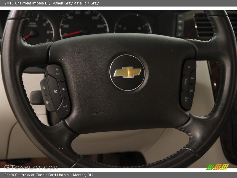 Ashen Gray Metallic / Gray 2013 Chevrolet Impala LT