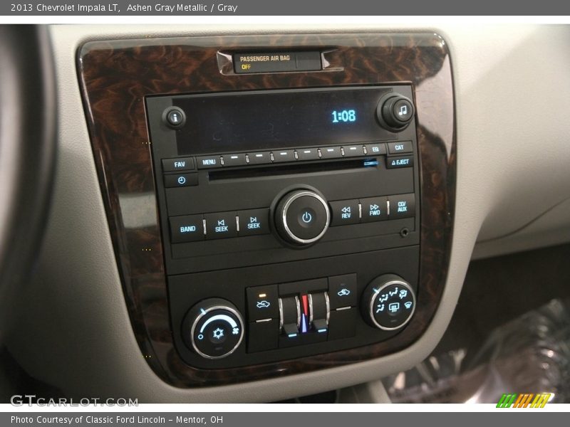 Ashen Gray Metallic / Gray 2013 Chevrolet Impala LT