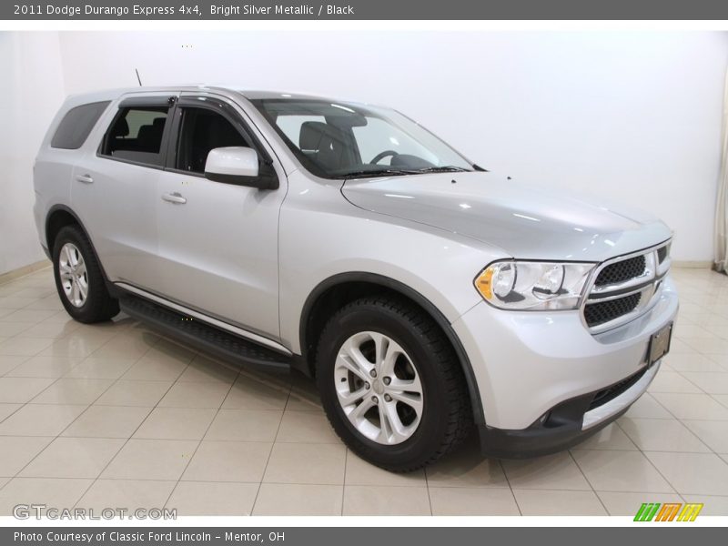 Bright Silver Metallic / Black 2011 Dodge Durango Express 4x4