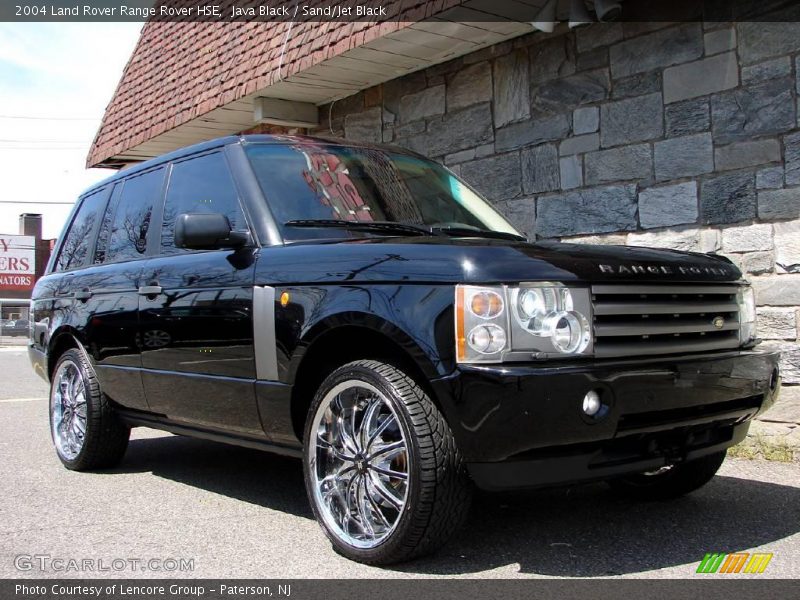Java Black / Sand/Jet Black 2004 Land Rover Range Rover HSE