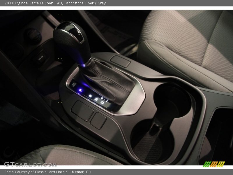 Moonstone Silver / Gray 2014 Hyundai Santa Fe Sport FWD