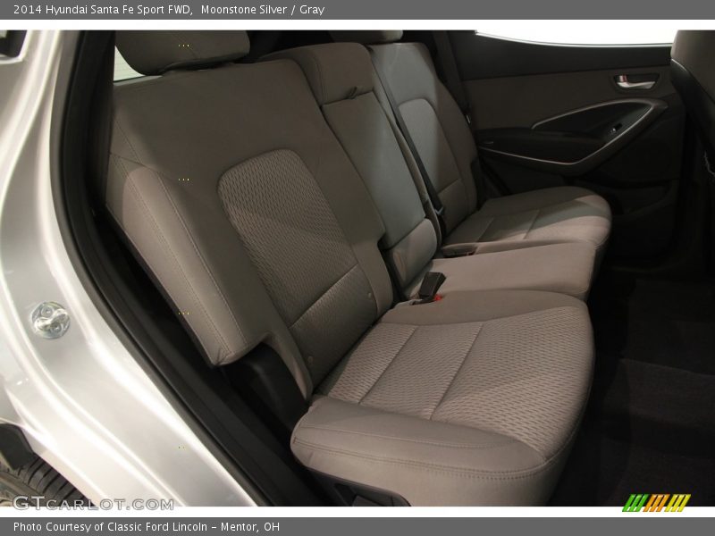 Moonstone Silver / Gray 2014 Hyundai Santa Fe Sport FWD