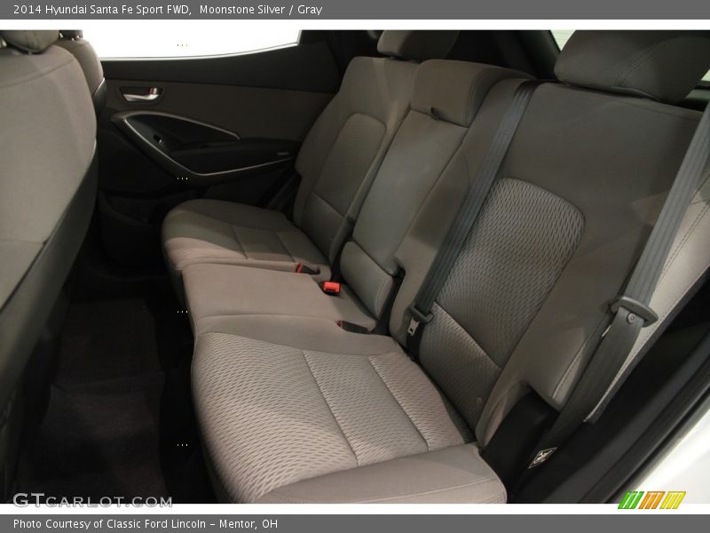 Moonstone Silver / Gray 2014 Hyundai Santa Fe Sport FWD