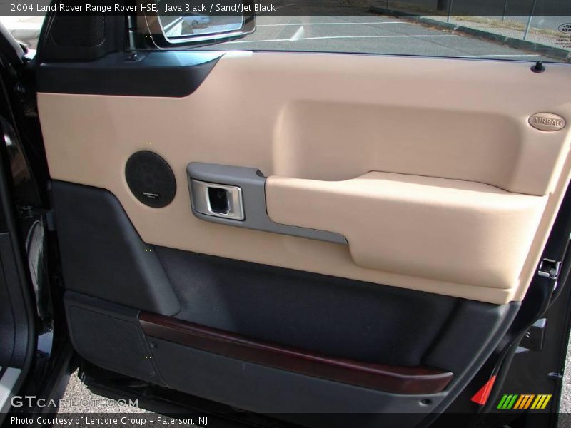 Java Black / Sand/Jet Black 2004 Land Rover Range Rover HSE