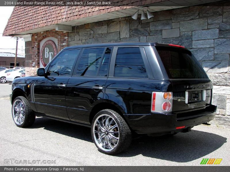 Java Black / Sand/Jet Black 2004 Land Rover Range Rover HSE