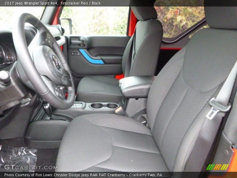  2017 Wrangler Sport 4x4 Black Interior