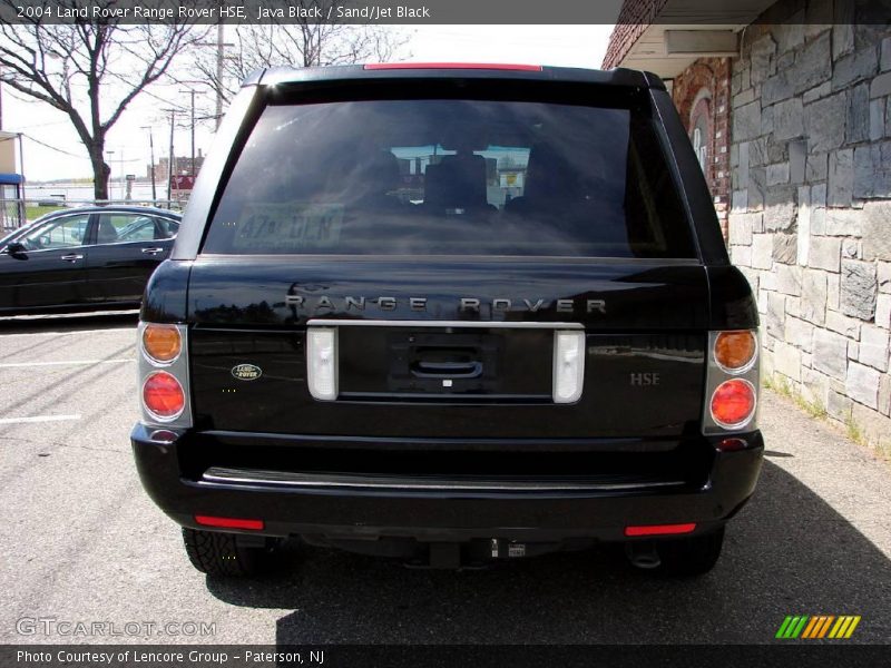 Java Black / Sand/Jet Black 2004 Land Rover Range Rover HSE