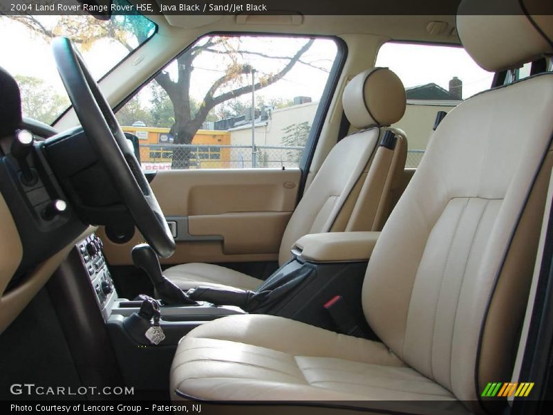Java Black / Sand/Jet Black 2004 Land Rover Range Rover HSE