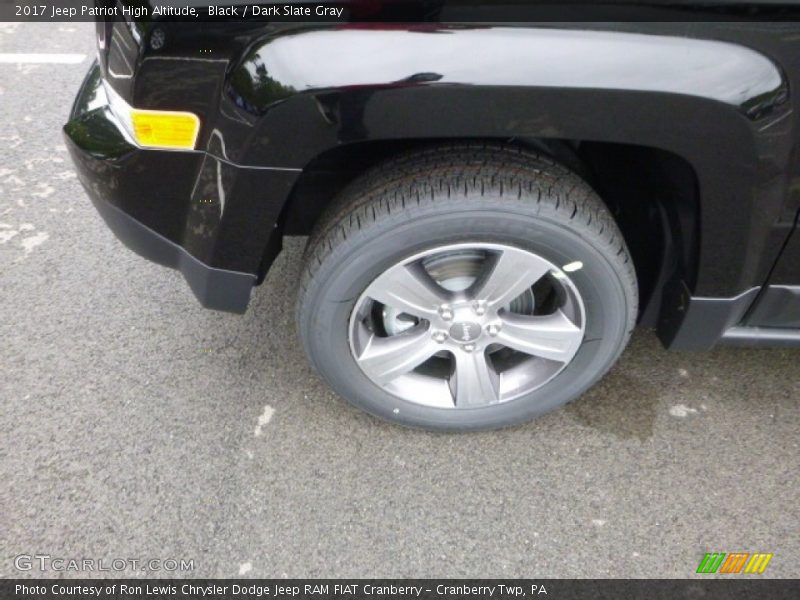 Black / Dark Slate Gray 2017 Jeep Patriot High Altitude