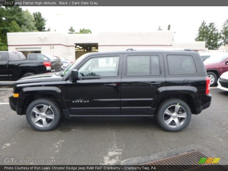 Black / Dark Slate Gray 2017 Jeep Patriot High Altitude