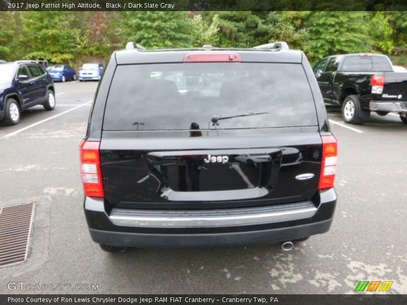 Black / Dark Slate Gray 2017 Jeep Patriot High Altitude