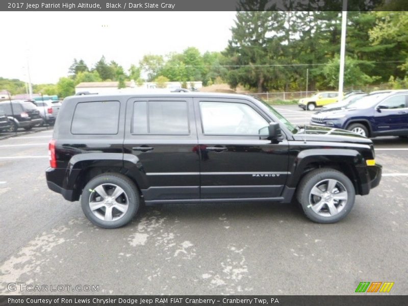 Black / Dark Slate Gray 2017 Jeep Patriot High Altitude