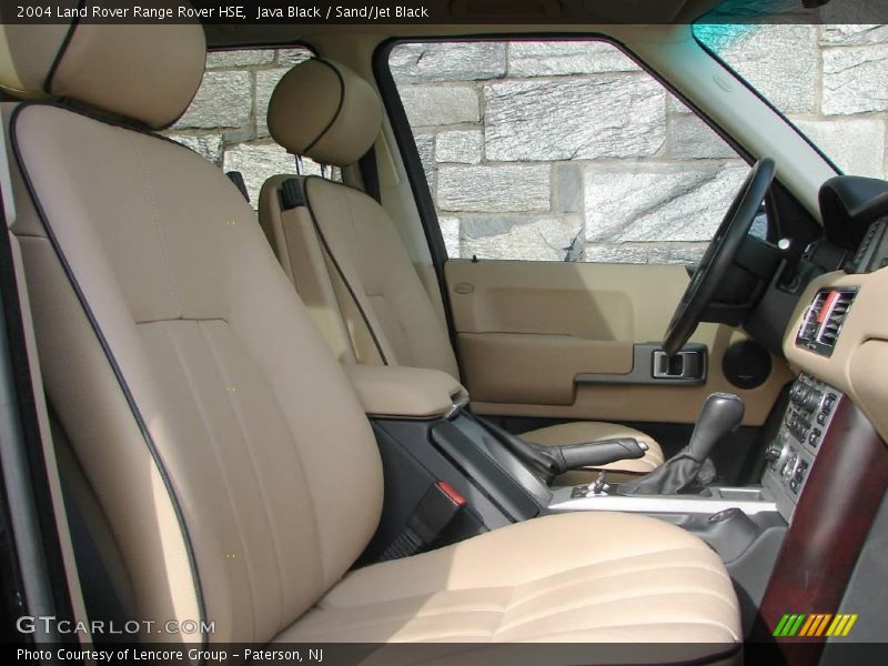 Java Black / Sand/Jet Black 2004 Land Rover Range Rover HSE