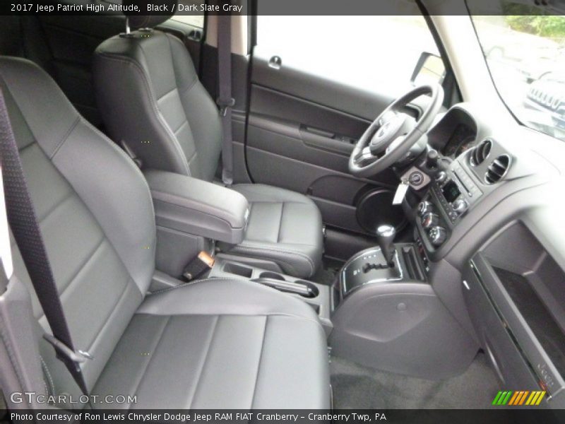 Black / Dark Slate Gray 2017 Jeep Patriot High Altitude