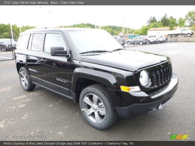 Black / Dark Slate Gray 2017 Jeep Patriot High Altitude