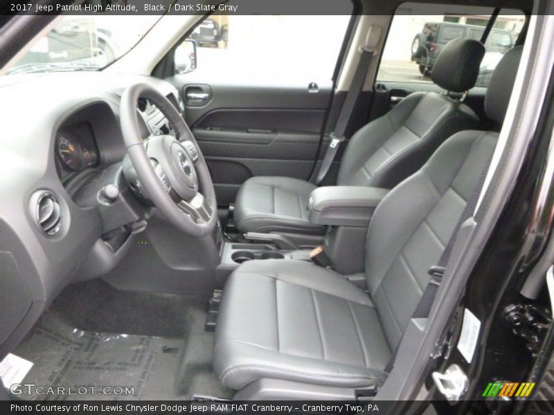 Black / Dark Slate Gray 2017 Jeep Patriot High Altitude