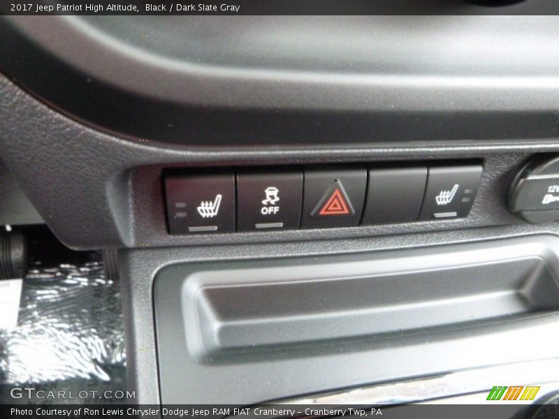 Black / Dark Slate Gray 2017 Jeep Patriot High Altitude