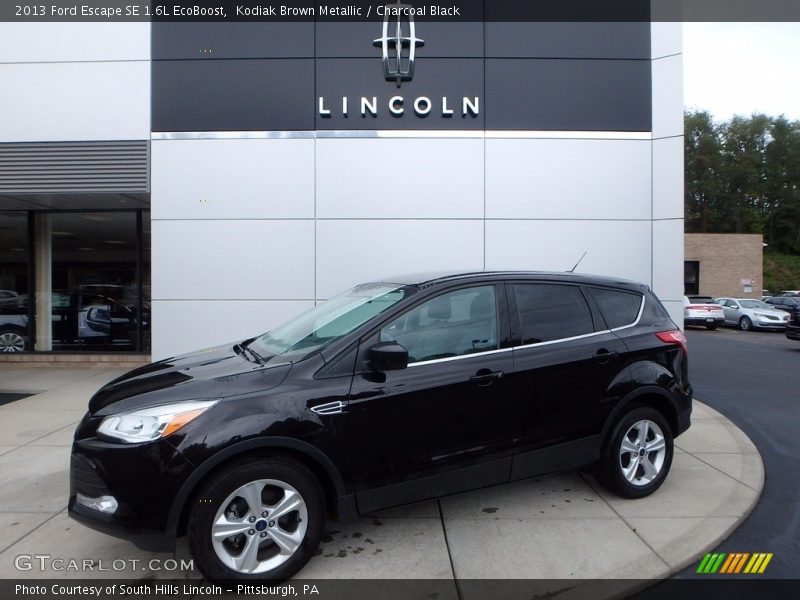 Kodiak Brown Metallic / Charcoal Black 2013 Ford Escape SE 1.6L EcoBoost