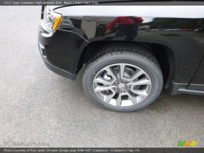 Black / Dark Slate Gray 2017 Jeep Compass High Altitude 4x4