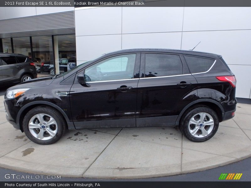 Kodiak Brown Metallic / Charcoal Black 2013 Ford Escape SE 1.6L EcoBoost