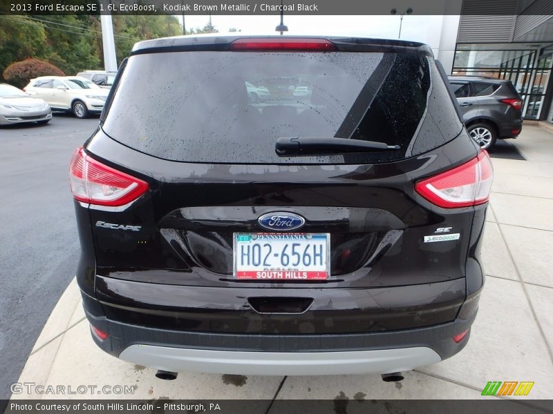 Kodiak Brown Metallic / Charcoal Black 2013 Ford Escape SE 1.6L EcoBoost