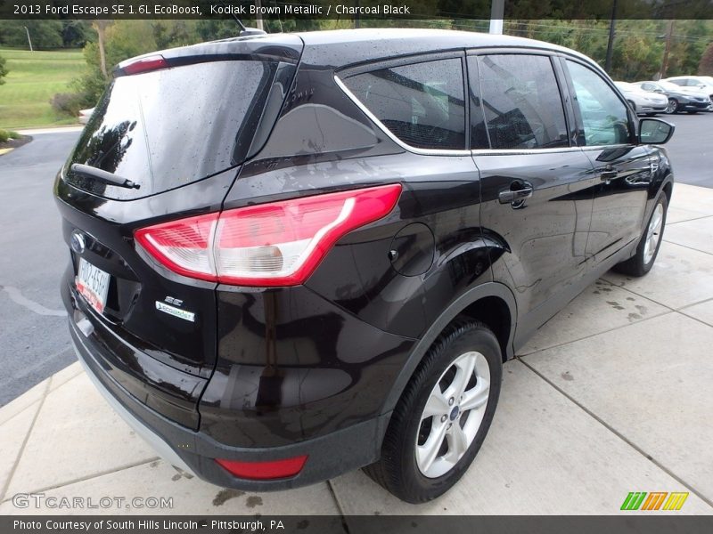 Kodiak Brown Metallic / Charcoal Black 2013 Ford Escape SE 1.6L EcoBoost