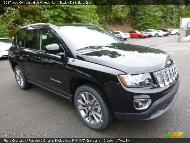 Front 3/4 View of 2017 Compass High Altitude 4x4