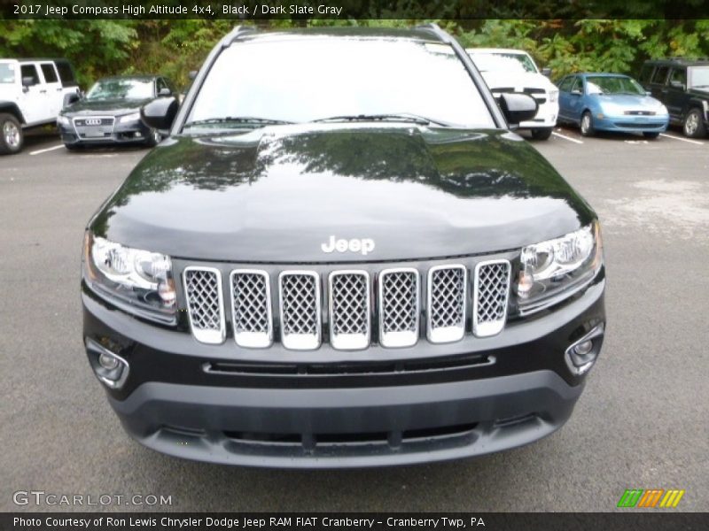 Black / Dark Slate Gray 2017 Jeep Compass High Altitude 4x4