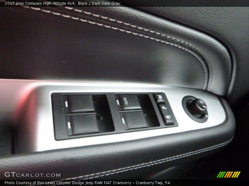 Black / Dark Slate Gray 2017 Jeep Compass High Altitude 4x4