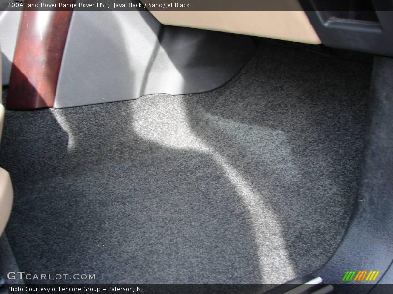 Java Black / Sand/Jet Black 2004 Land Rover Range Rover HSE