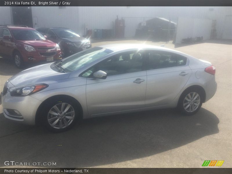Bright Silver / Gray 2014 Kia Forte EX