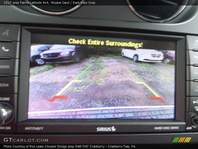 Mojave Sand / Dark Slate Gray 2017 Jeep Patriot Latitude 4x4