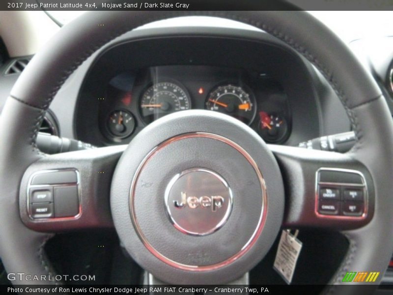 Mojave Sand / Dark Slate Gray 2017 Jeep Patriot Latitude 4x4