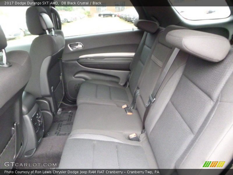 Rear Seat of 2017 Durango SXT AWD