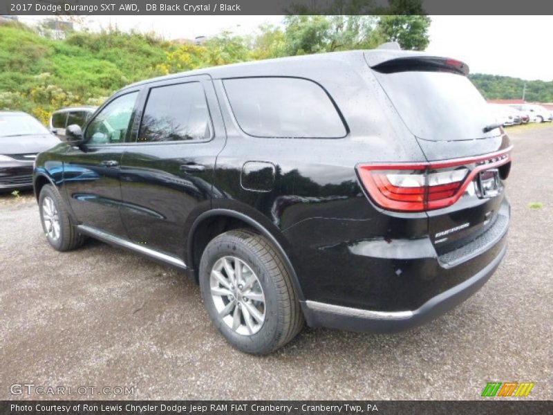 DB Black Crystal / Black 2017 Dodge Durango SXT AWD
