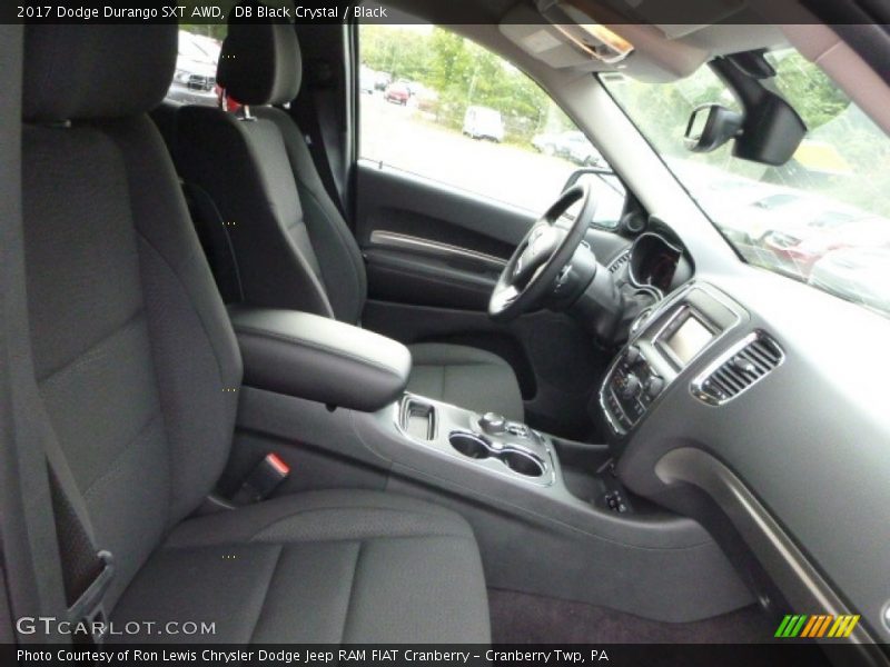 Front Seat of 2017 Durango SXT AWD