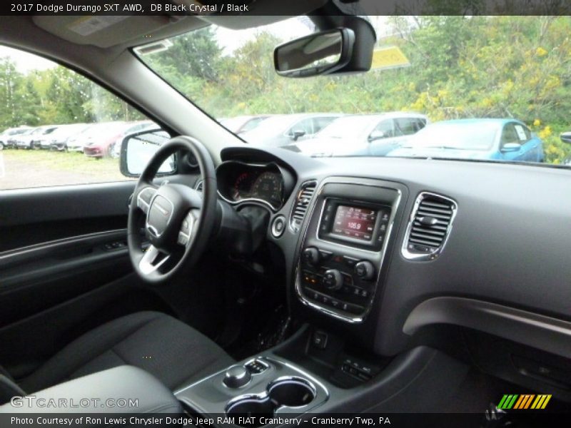 Dashboard of 2017 Durango SXT AWD