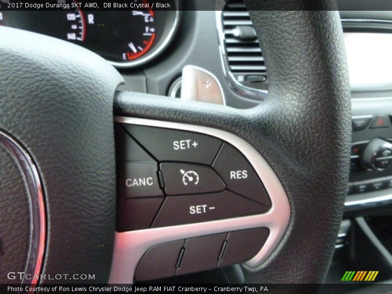 DB Black Crystal / Black 2017 Dodge Durango SXT AWD