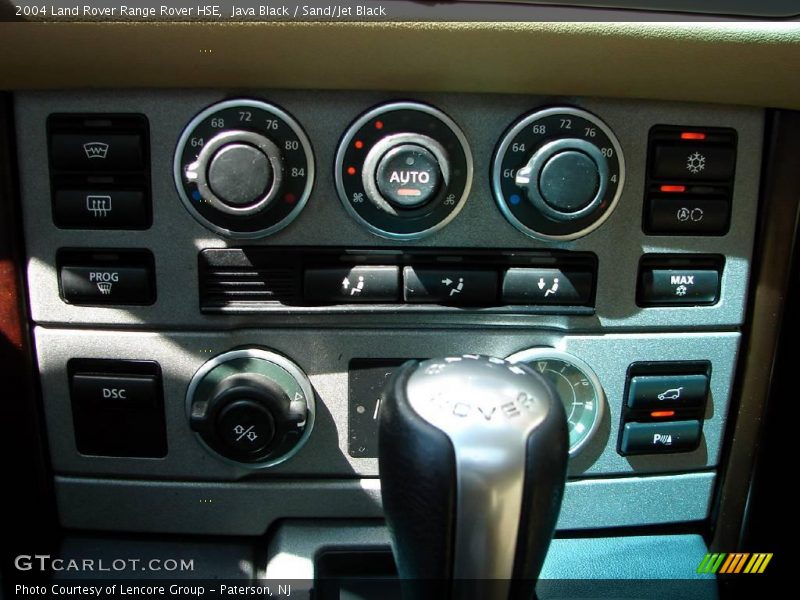 Java Black / Sand/Jet Black 2004 Land Rover Range Rover HSE