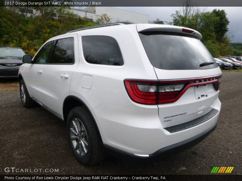 White Knuckle / Black 2017 Dodge Durango SXT AWD