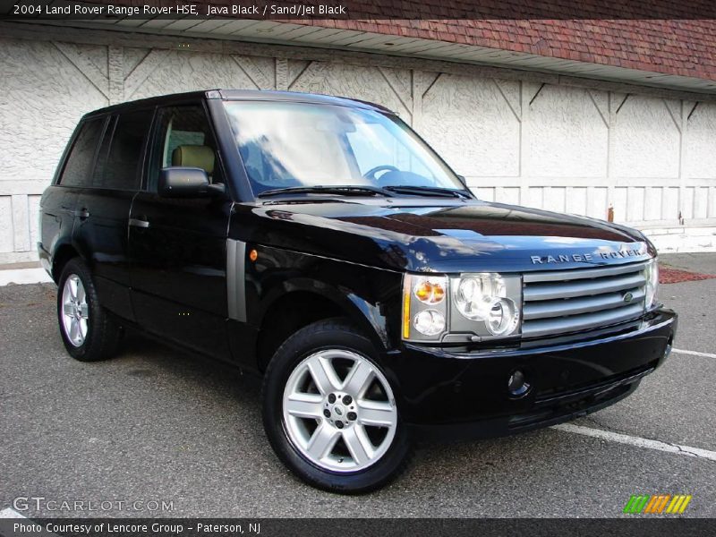 Java Black / Sand/Jet Black 2004 Land Rover Range Rover HSE