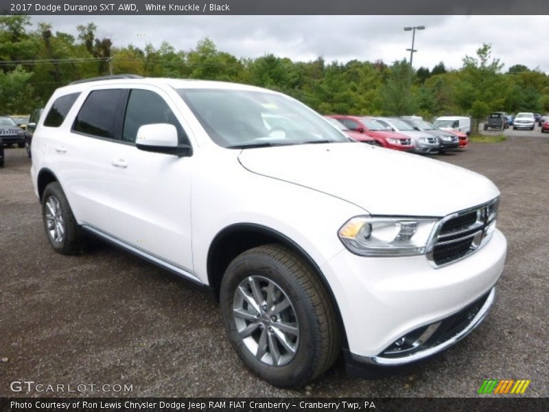 White Knuckle / Black 2017 Dodge Durango SXT AWD